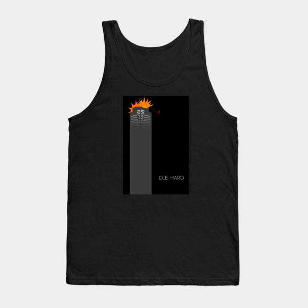 Die Hard Alternative Movie Poster Tank Top by doctorheadly